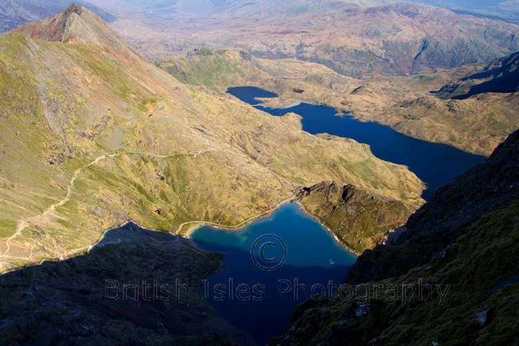 Glaslyn From Snowdon Summit