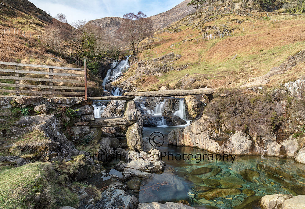 Cwm Llan Waterfall, Snowdonia
