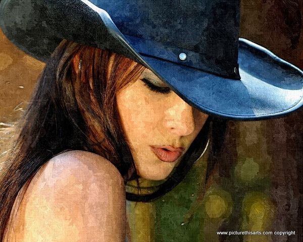No 52. Girl in the cowboy hat.