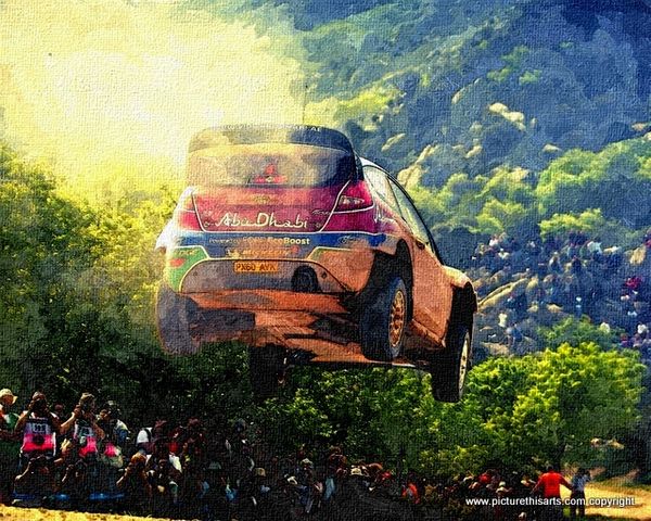 No 17. Flying rally stage.