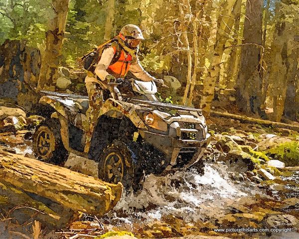 No 20. Offroading through the stream.