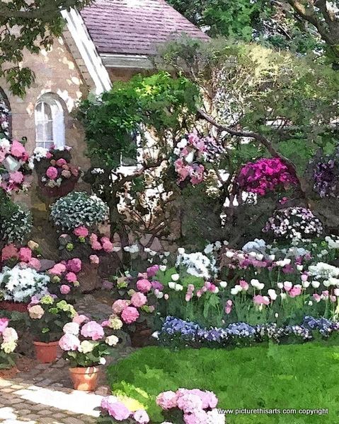 No 8. The Chapel Garden.