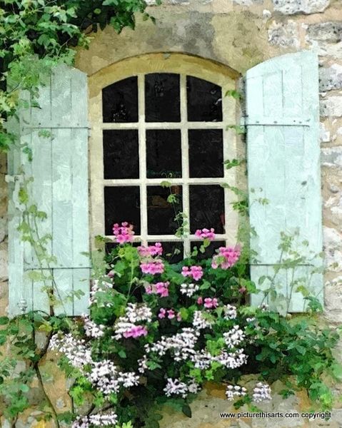 No 1. Green shutters.
