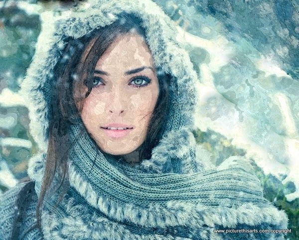 No 9. Wrapped up against the cold.