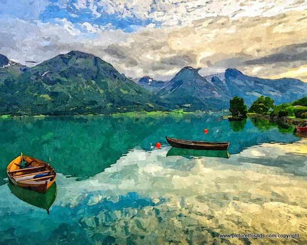 No 14. Tranquil lake side.