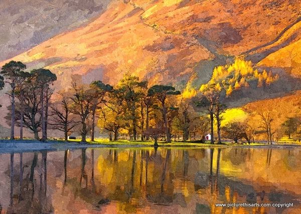 No 17. Buttermere lake district'.