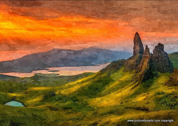 No 46. Standing stones,on guard.