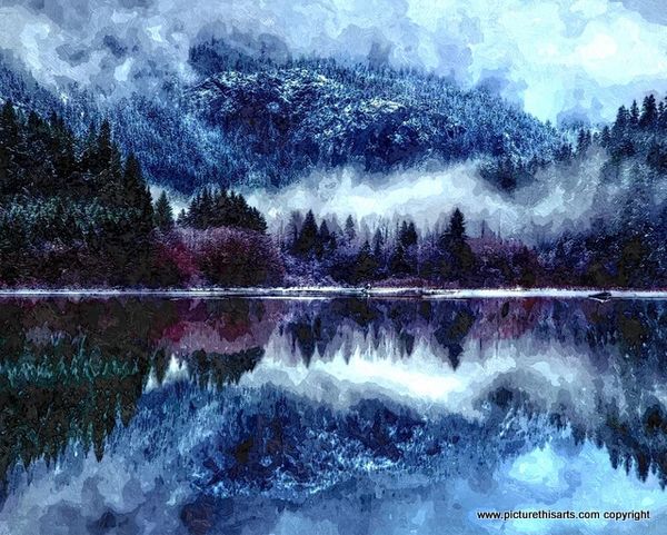 No 48. A cold day on the lake.