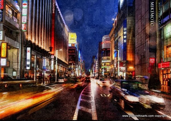 No 66. The busy streets.