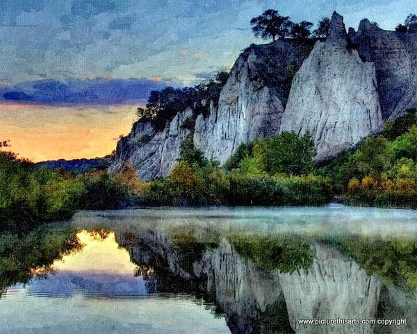 No 67. The Dordogne early morning.