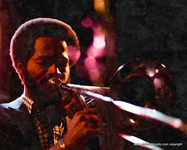No 5. The trombone player.