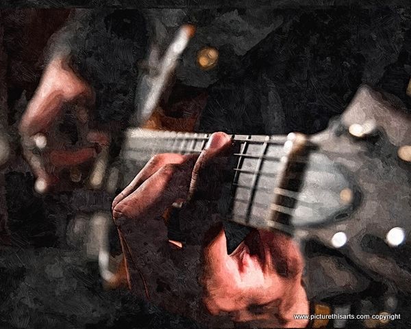 No 15 Guitar close up.