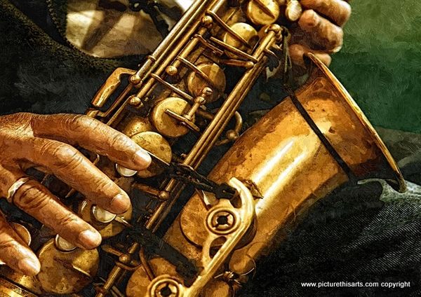 No 3. Sax close up.