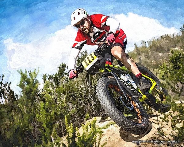 No 27. Fat bike racing.