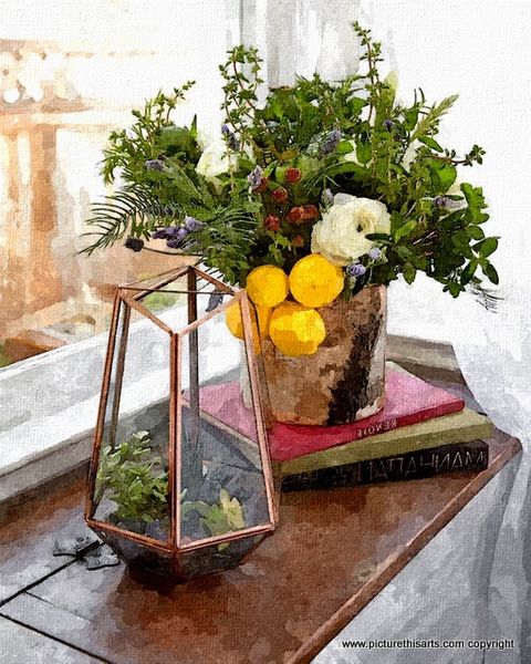 No 18. Display on the window sill.