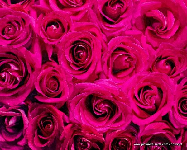 No 85. Pink bouquet.