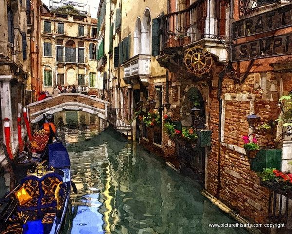 No 15. Venice waterways.