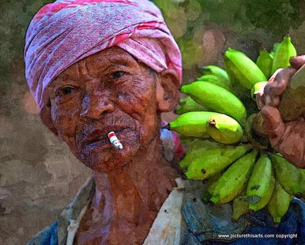 No 16. The banana seller.