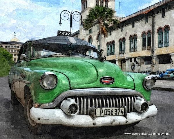 No34. Cuban taxi .