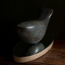 Whale II 03 a whale made of stone