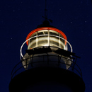 lighthouse and stars