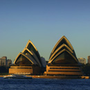 sydney on a crisp winters morning