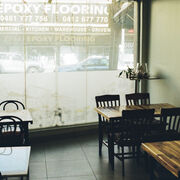 Cafe interior, West Ryde