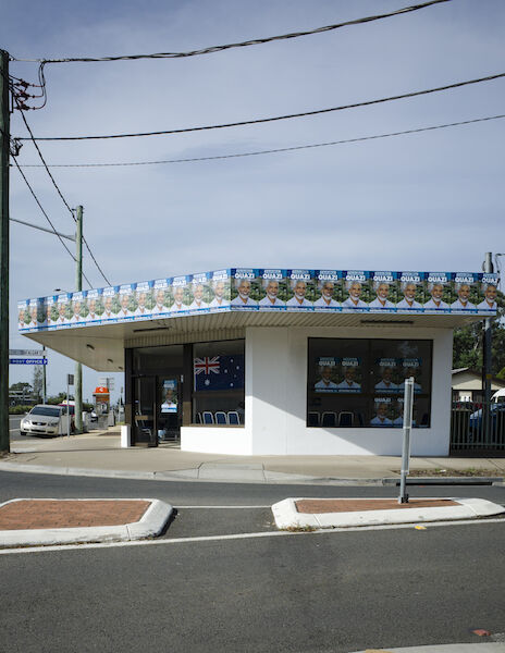 Election posters, Glenfield, NSW