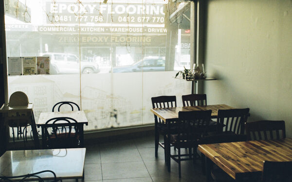 Cafe interior, West Ryde