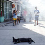 Hazy streets, Bicutan