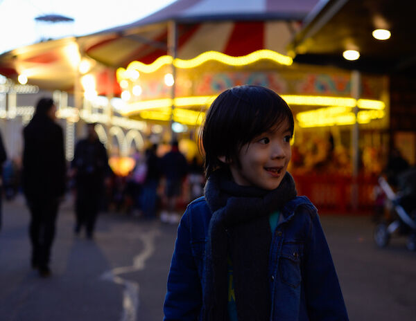 Happy kid, Luna Park