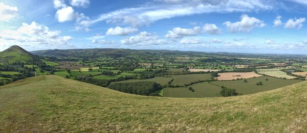 Looking West From the Lawley
