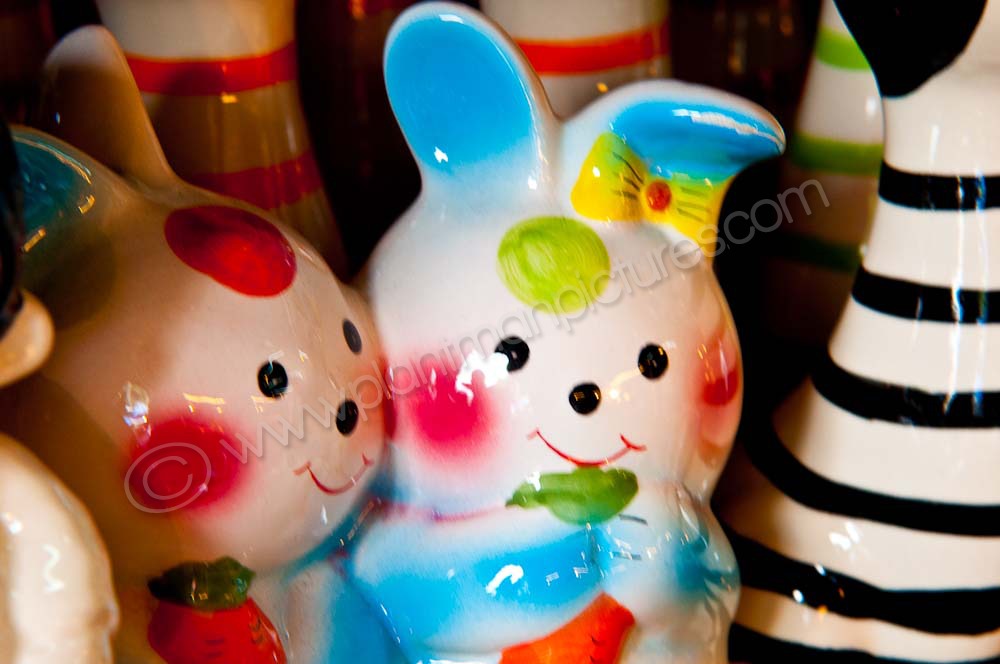 Pottery piggy banks