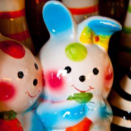 Pottery piggy banks