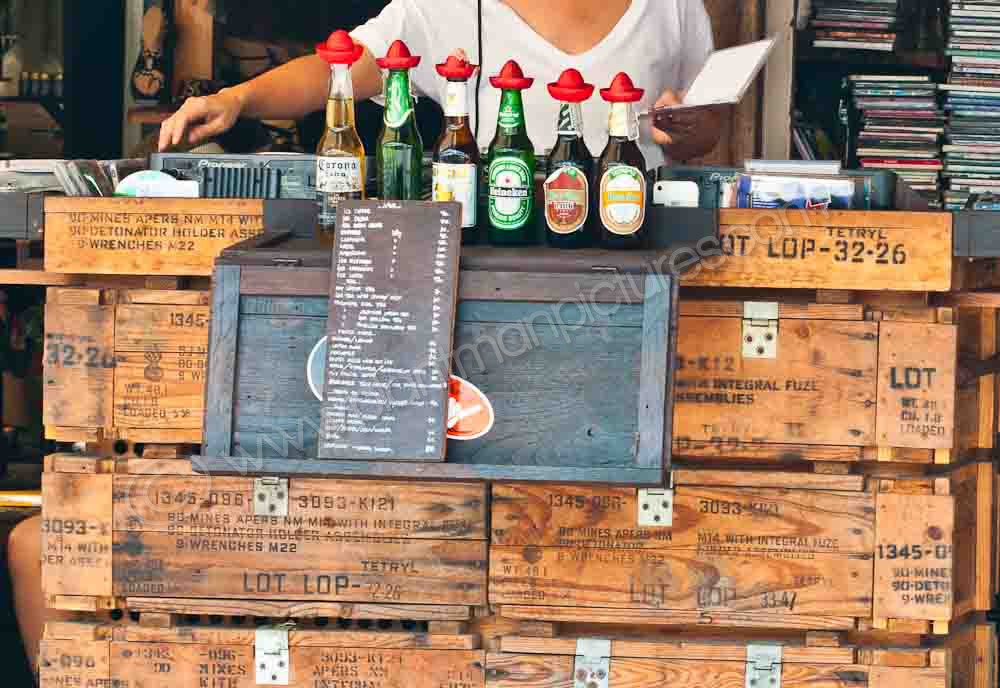 DJ, Drinks and Ammo boxes