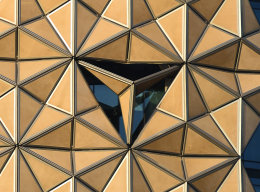 The responsive facade of the Al Bahr Towers called Mashrabiya