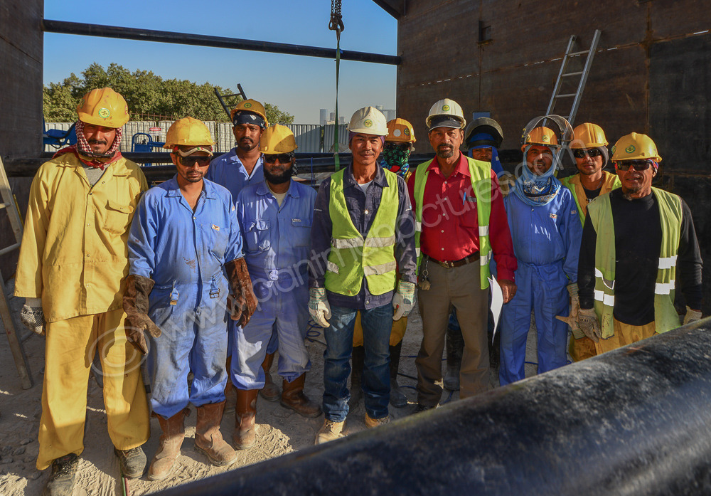 Welding team