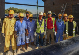 Welding team