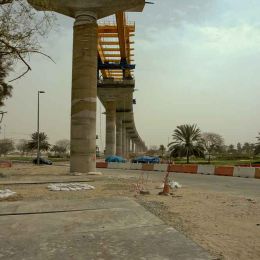 Metro columns and Launching Gantry