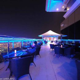 The Level 43 Bar on the roof of the Sheraton Dubai