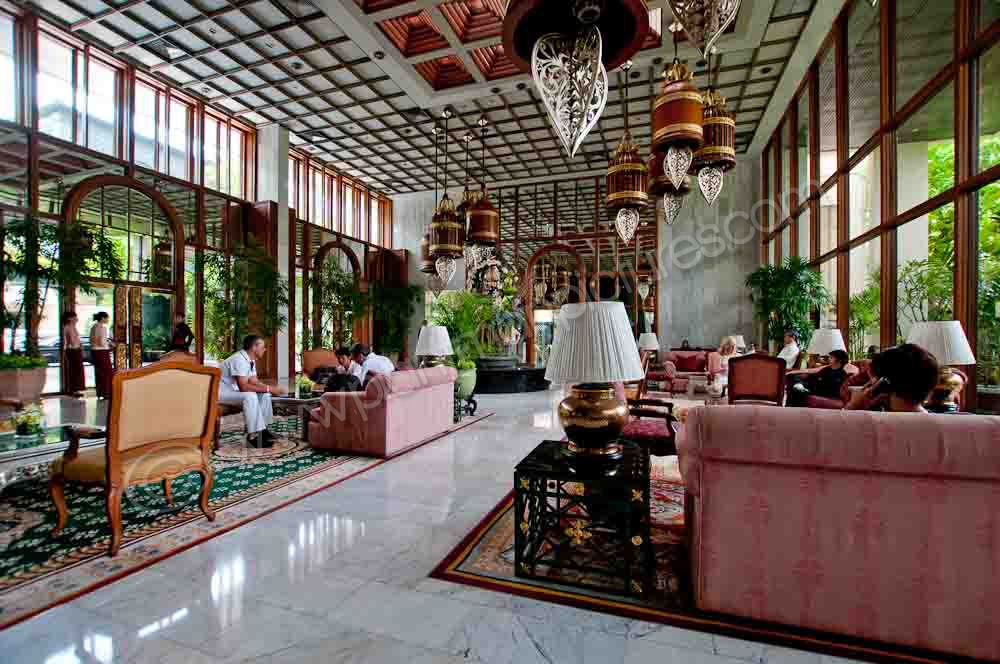 Lobby of the Oriental Hotel