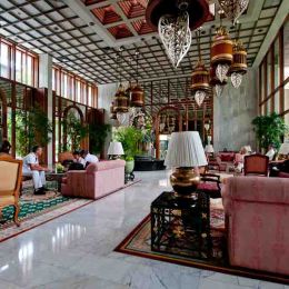 Lobby of the Oriental Hotel