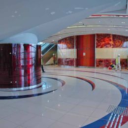 Detail of the Mall of the Emirates Station