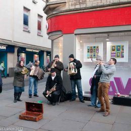 Street Band In Oxford