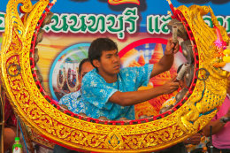 Musician and Traditional Thai Instrument