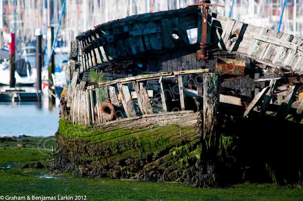 The William Allen Wreck on the River Hamble