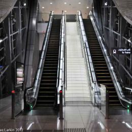 Entrance and Escalator Financial Station entry pod