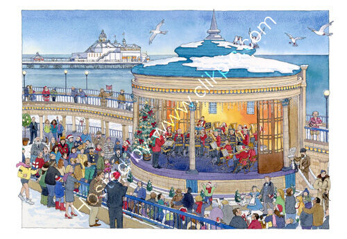 Eastbourne Bandstand concert at christmas