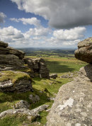 West From Arms Tor by Michael Elliott