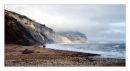 Charmouth On A Wet And Windy Day